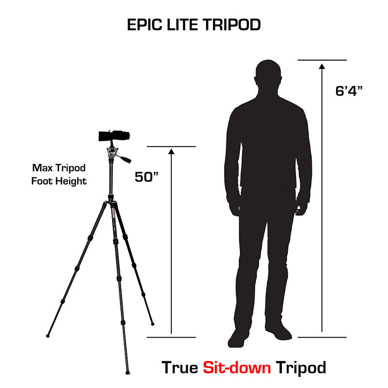 Epic Outdoors Lite Tripod LEGS ONLY