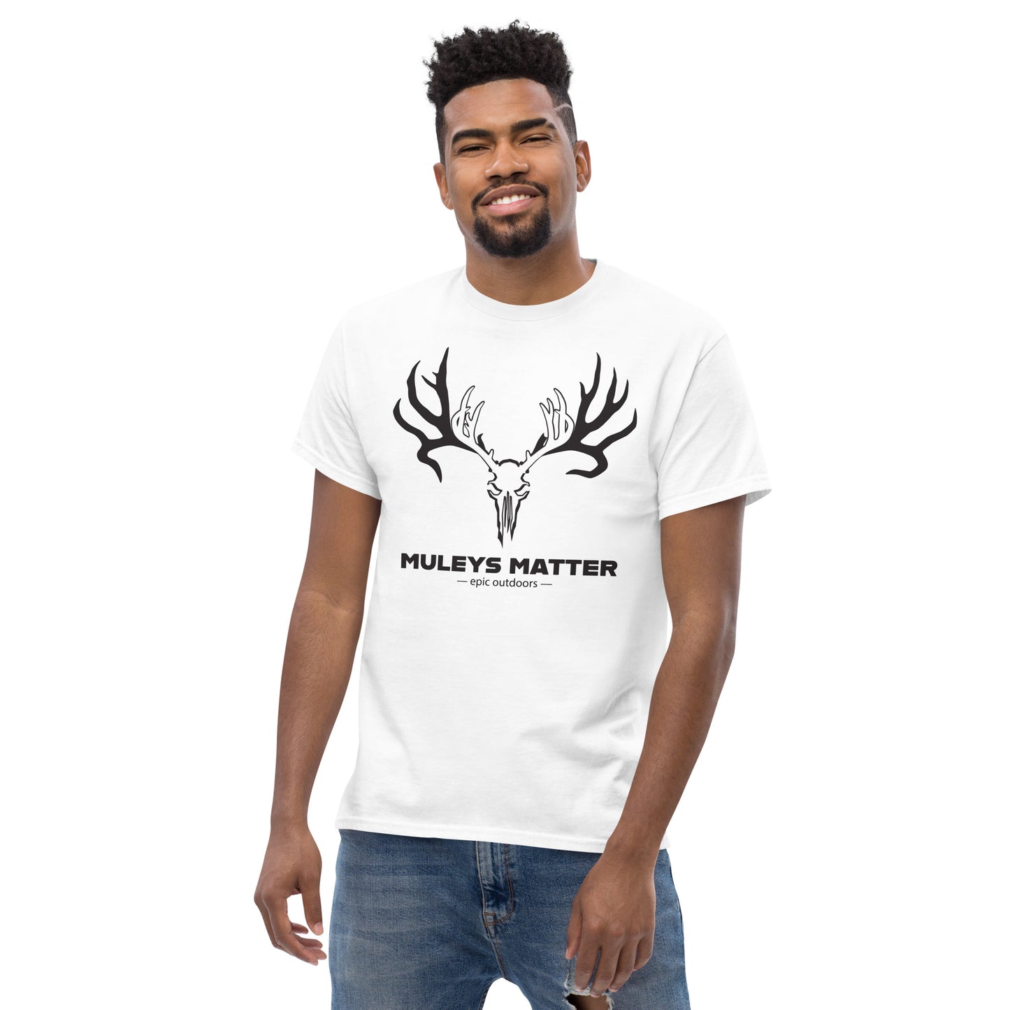 Epic Outdoors Black Muleys Matter Logo Classic T-Shirt