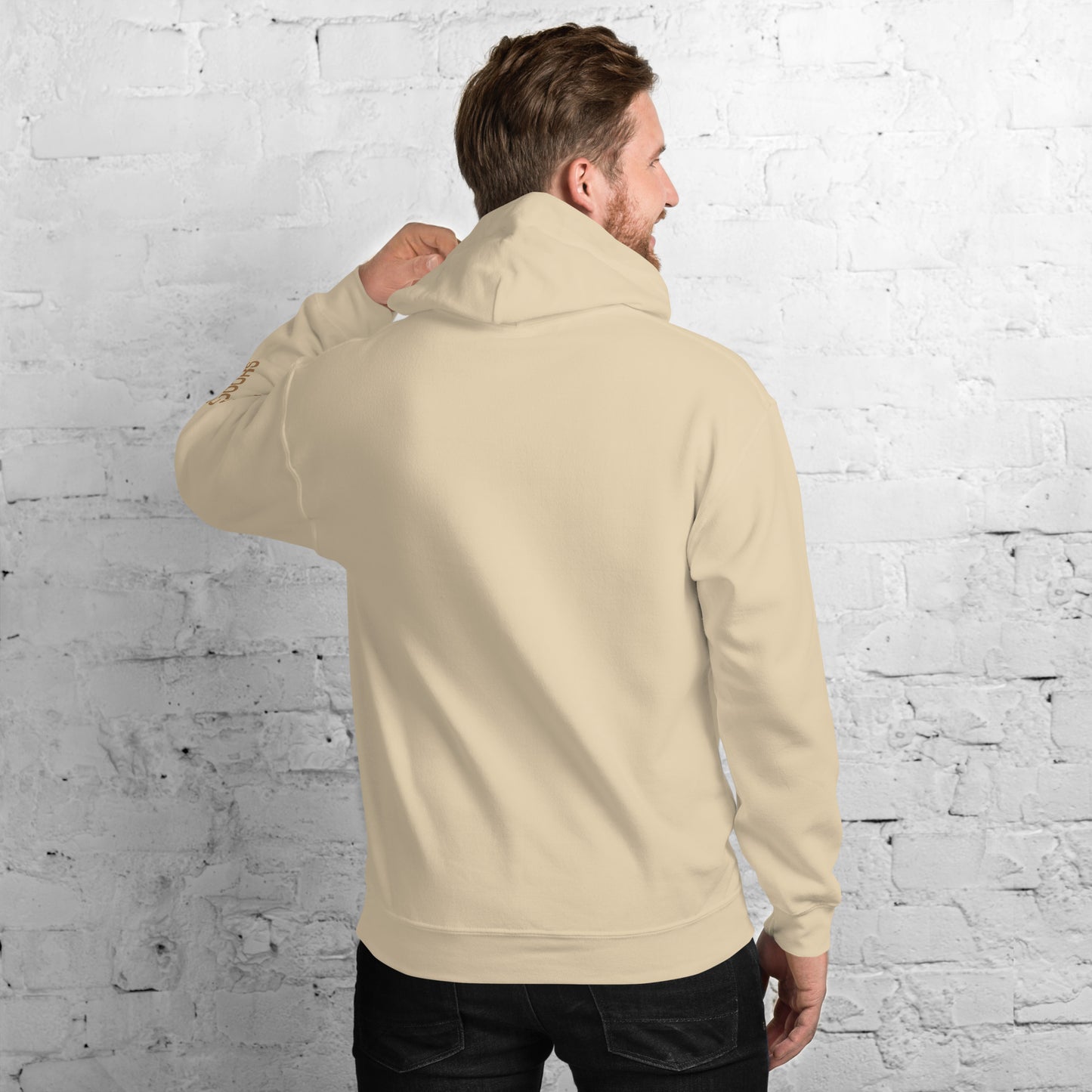 Bronze Epic Logo Outline Unisex Hoodie - Cotton-Poly Blend 18500