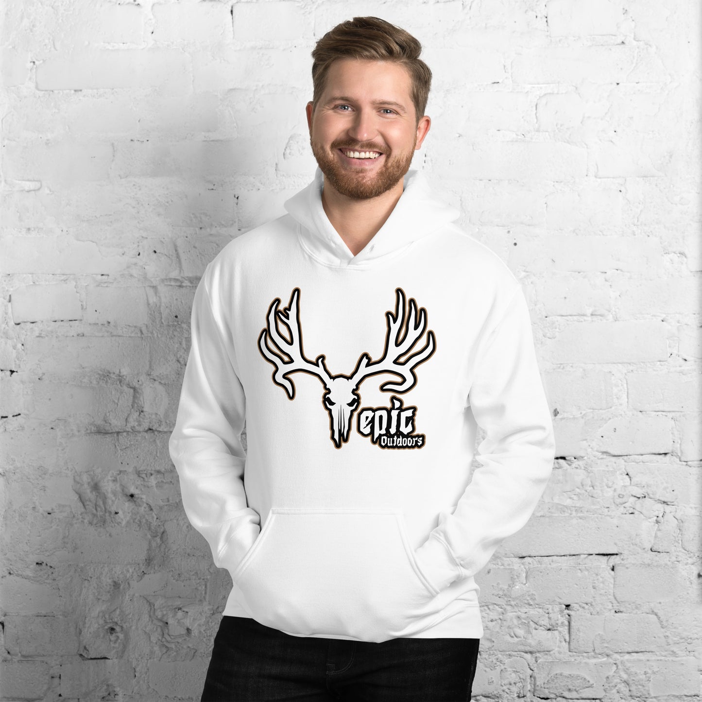 Epic Outdoors Bronze Logo Hoodie