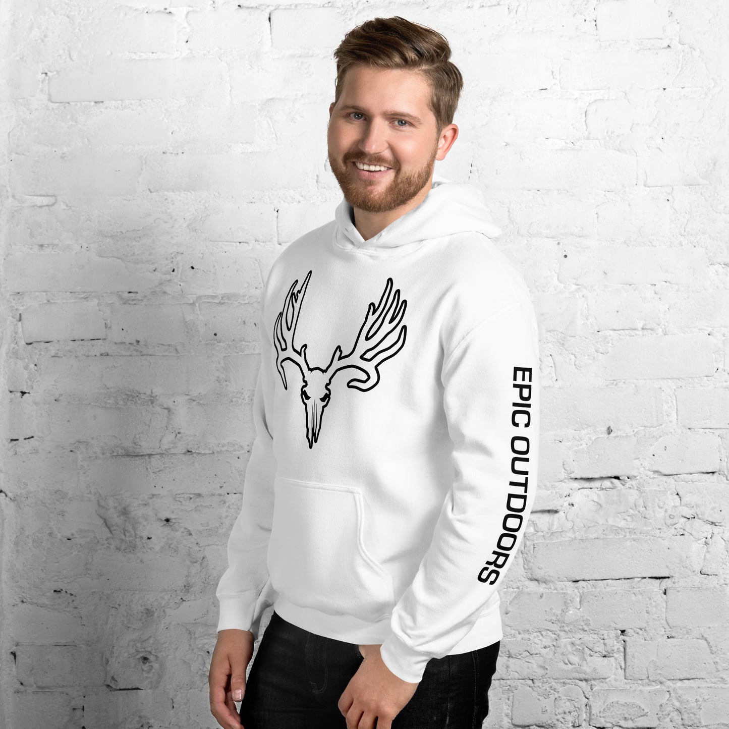 Epic Outdoors Black Logo Hoodie