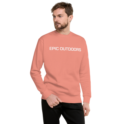 Epic Outdoors White Logo Sweatshirt