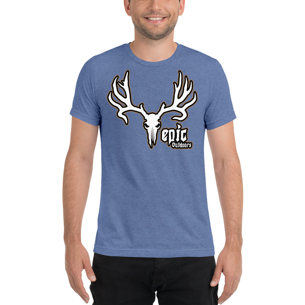 Bronze Epic Logo - Premium Unisex Tri-Blend T-Shirt