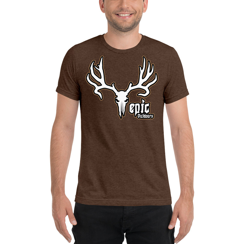 Bronze Epic Logo - Premium Unisex Tri-Blend T-Shirt