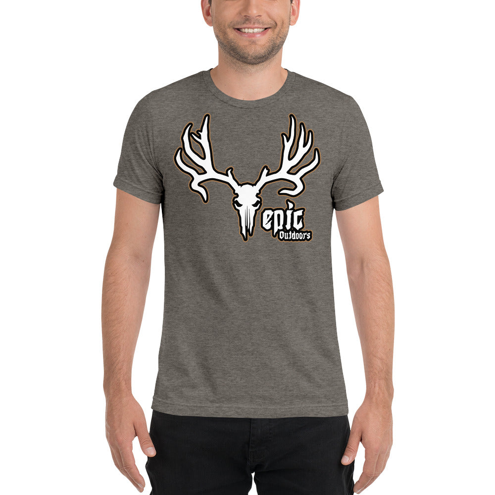 Bronze Epic Logo - Premium Unisex Tri-Blend T-Shirt