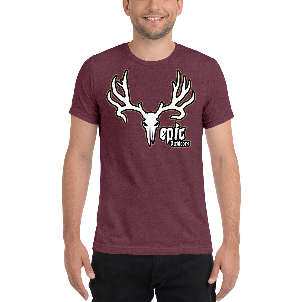 Bronze Epic Logo - Premium Unisex Tri-Blend T-Shirt