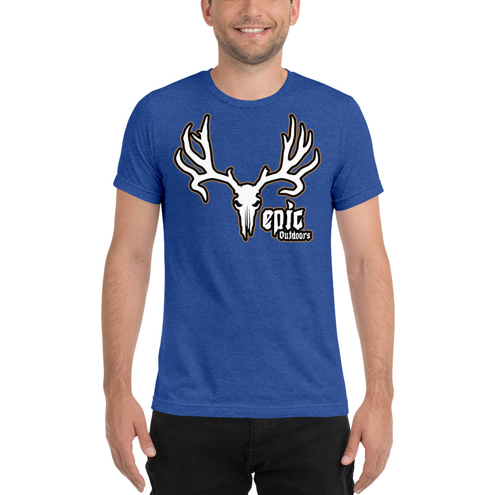 Bronze Epic Logo - Premium Unisex Tri-Blend T-Shirt