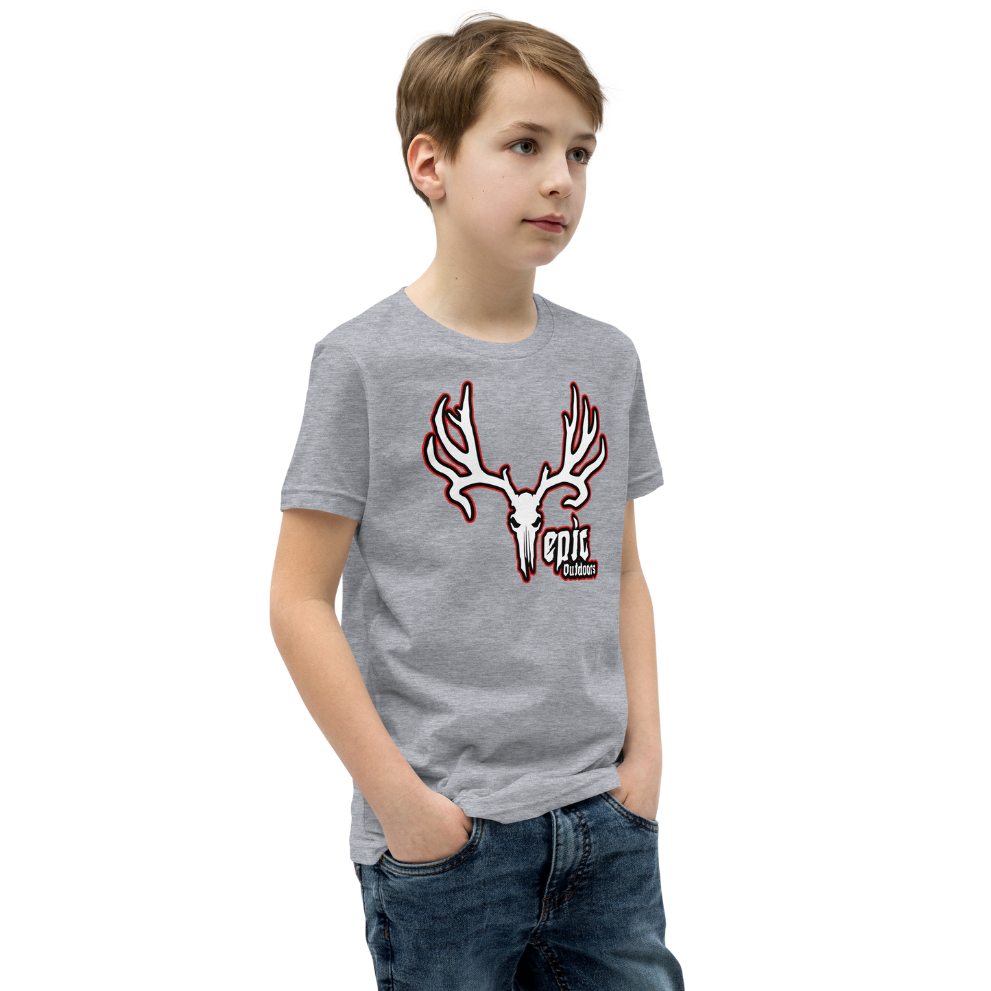 Epic Red Logo Youth T-Shirt