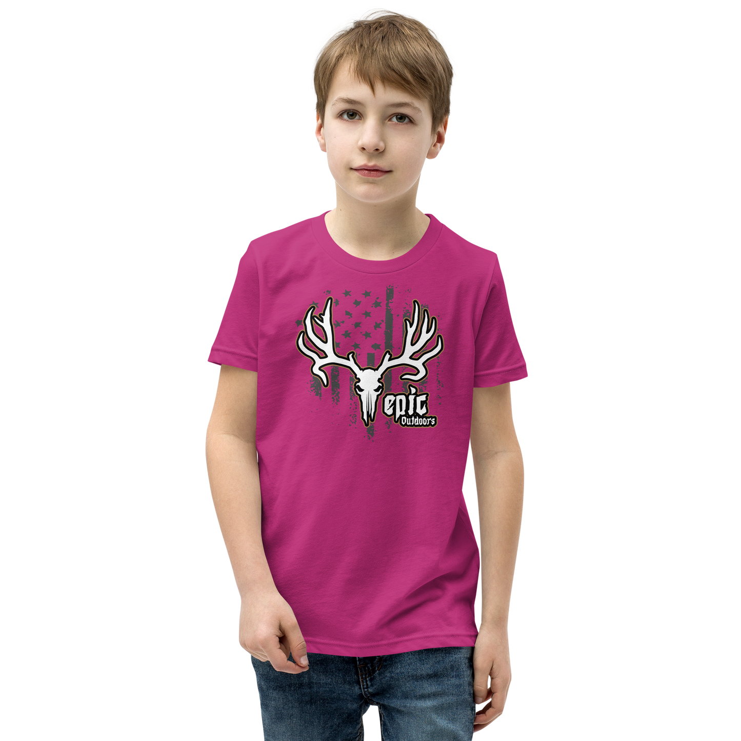 Epic Bronze Flag Logo Youth T-Shirt