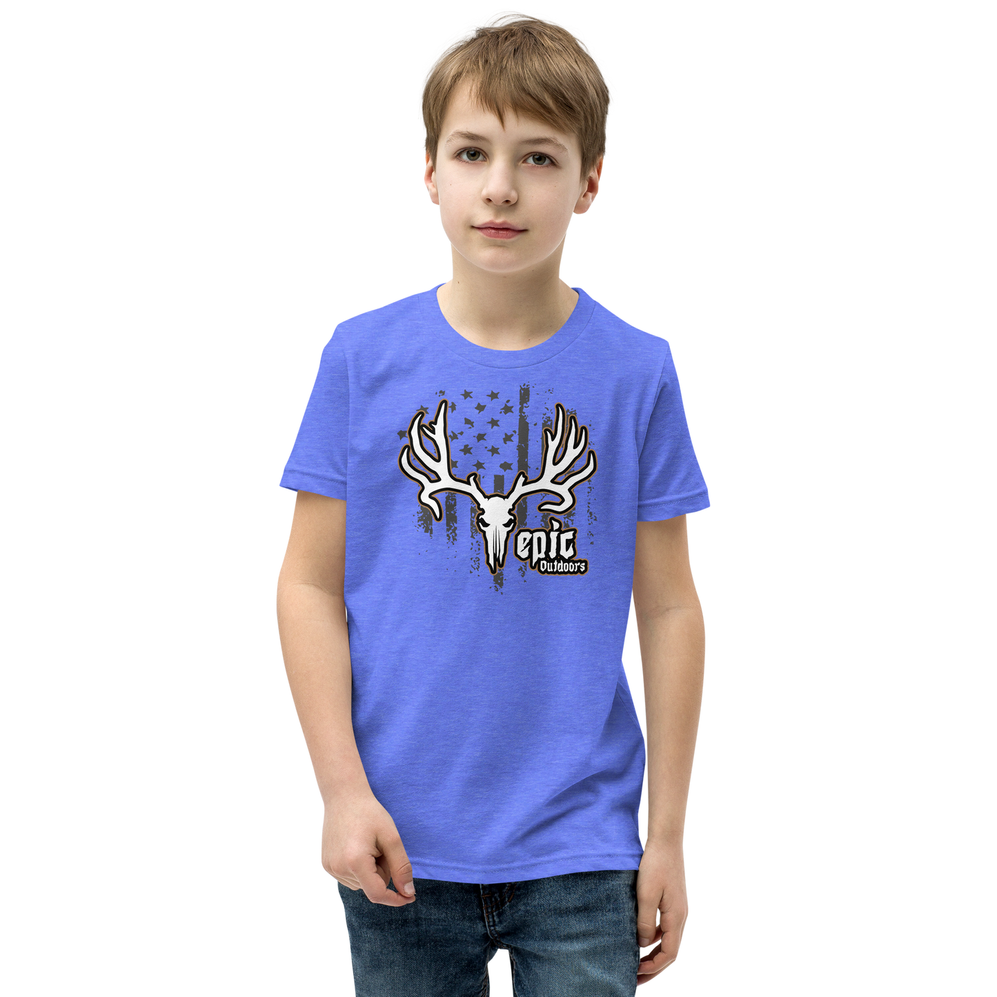 Epic Bronze Flag Logo Youth T-Shirt