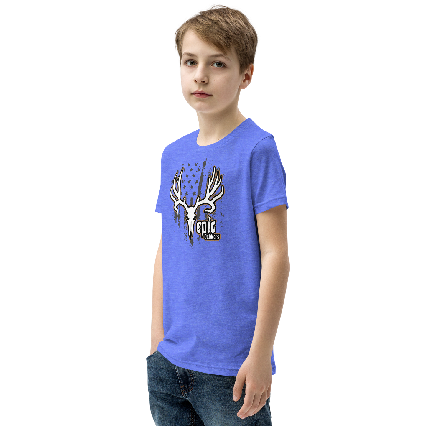 Epic Bronze Flag Logo Youth T-Shirt