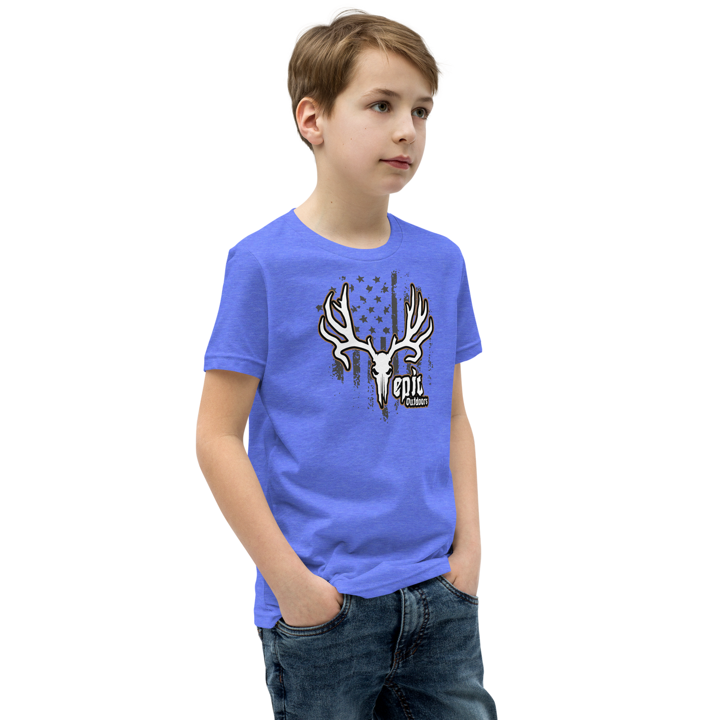 Epic Bronze Flag Logo Youth T-Shirt