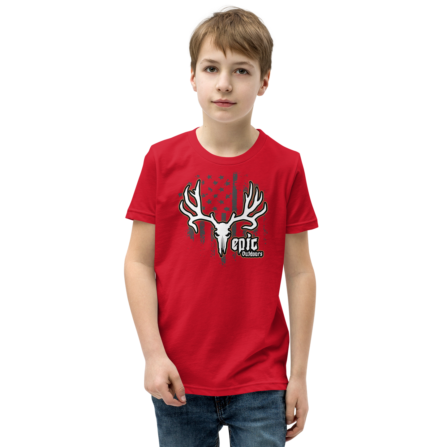 Epic Bronze Flag Logo Youth T-Shirt