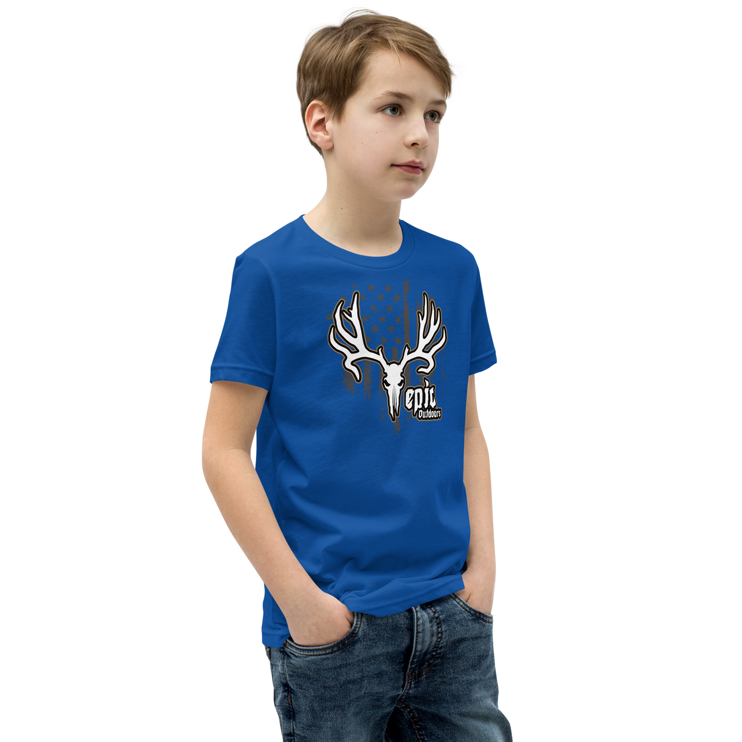 Epic Bronze Flag Logo Youth T-Shirt