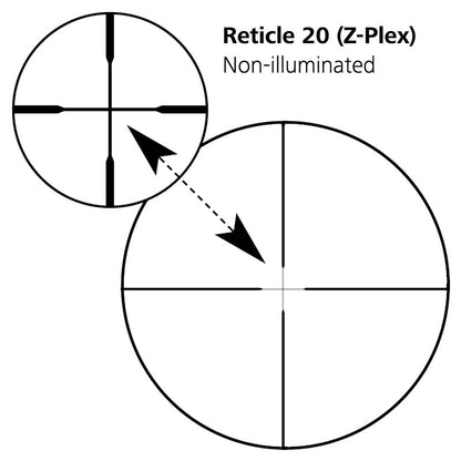 Zeiss Conquest V4 4-16x44 #20 Z-Plex Reticle Rifle Scope