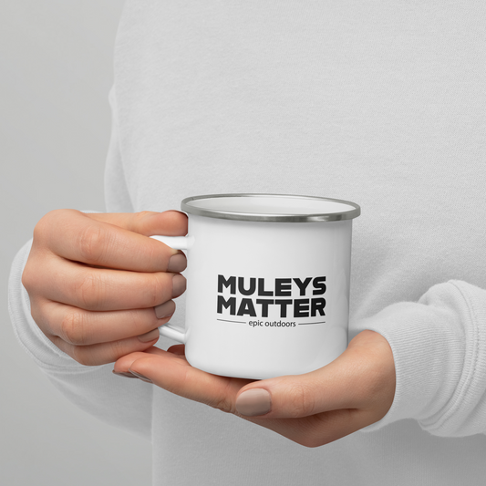 Muleys Matter Enamel Mug
