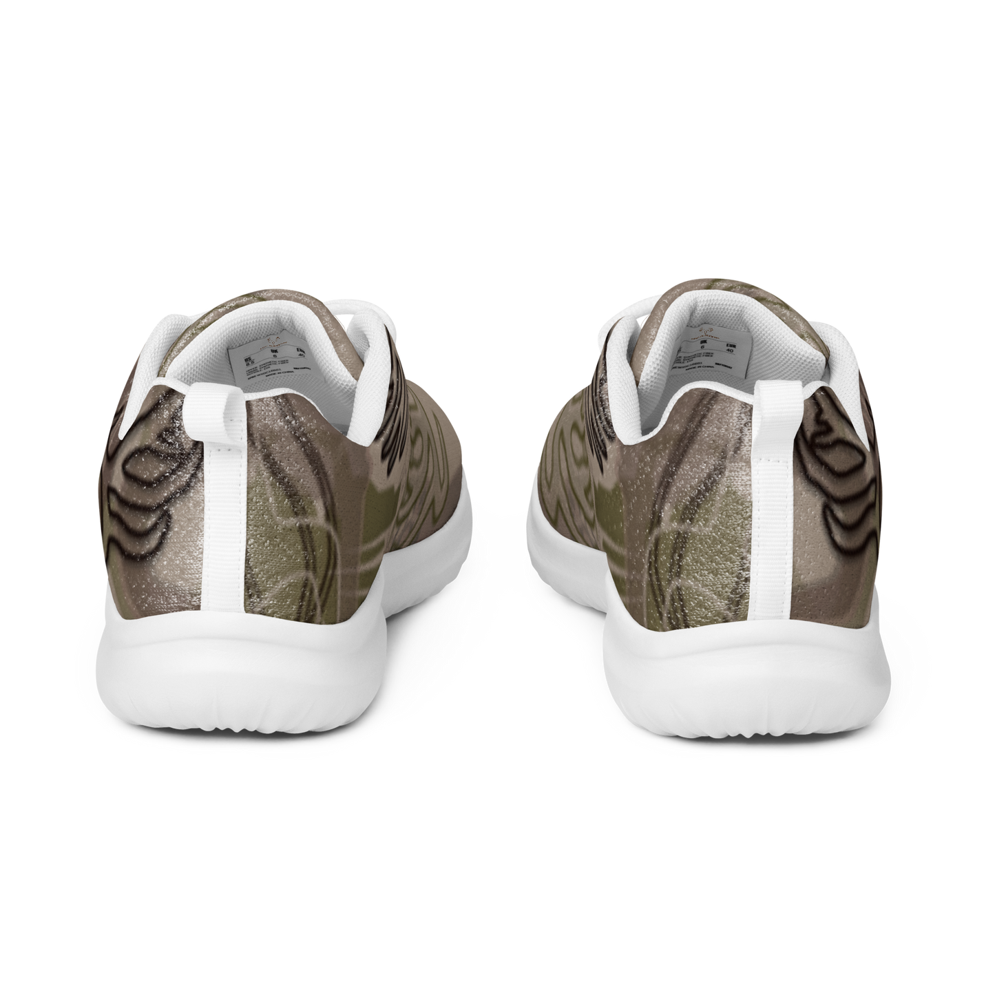 Epic Skull Camo - Men's Athletic Shoes