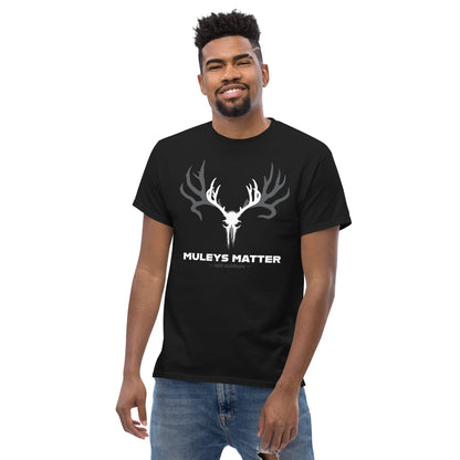 White Muleys Matter Logo - Men’s Classic T-shirt