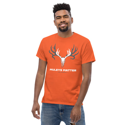 White Muleys Matter Logo - Men’s Classic T-shirt