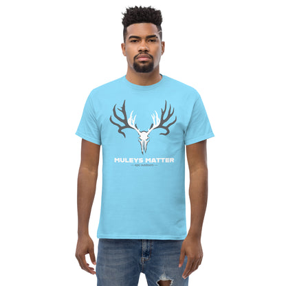 White Muleys Matter Logo - Men’s Classic T-shirt