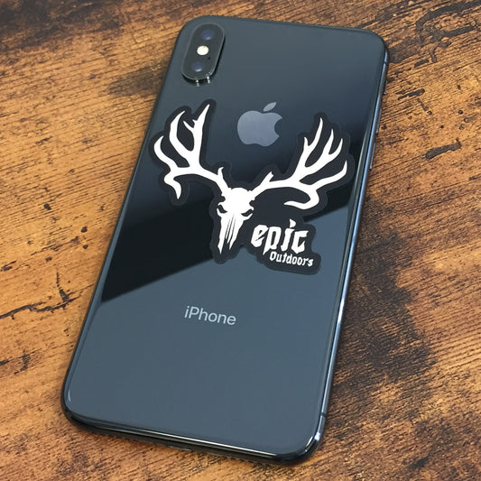 Epic Outdoors 2.5" Phone Decal